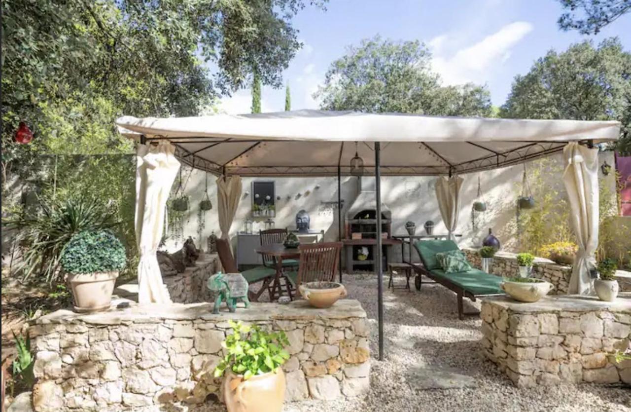 Les Jardins D'Holi Proche Uzes Bed & Breakfast Garrigues-et-Sainte-Eulalie Exterior photo